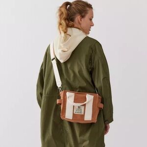 BDG Brown and Cream Canvas Tote